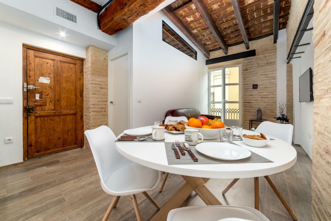 شقة Florit Flats - Cathedral Luxury Terrace Flat 2Br 2Ba Ac Wifi فالنسيا المظهر الخارجي الصورة