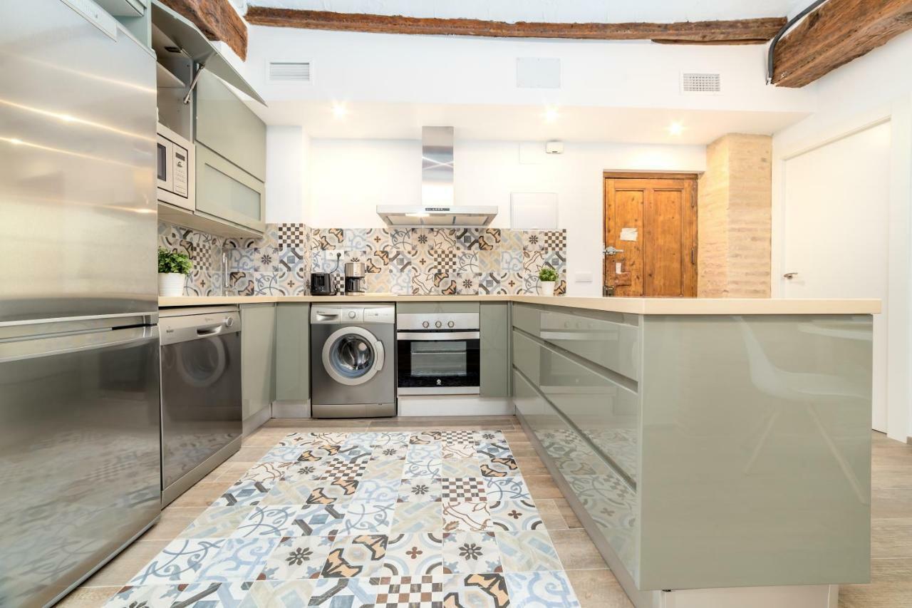 شقة Florit Flats - Cathedral Luxury Terrace Flat 2Br 2Ba Ac Wifi فالنسيا المظهر الخارجي الصورة